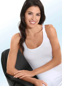 Zweierpack Schiesser-Hemden mit BIO-Baumwolle Damen Unterhemden