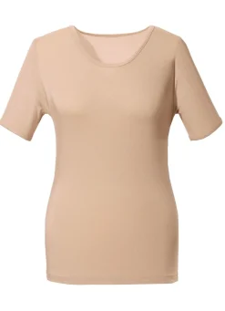 Clearance Zweierpack Shirts mit elastischen Abschlüssen Damen Unterhemden