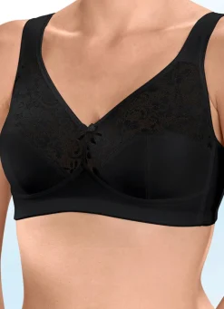 Zweierpack Susa BH mit Baumwolle Damen Bh Ohne Bügel|Bh Mit Spitze