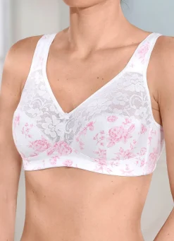 Best Zweierpack Susa BH mit Baumwolle Damen Bh Ohne Bügel|Bh Mit Spitze