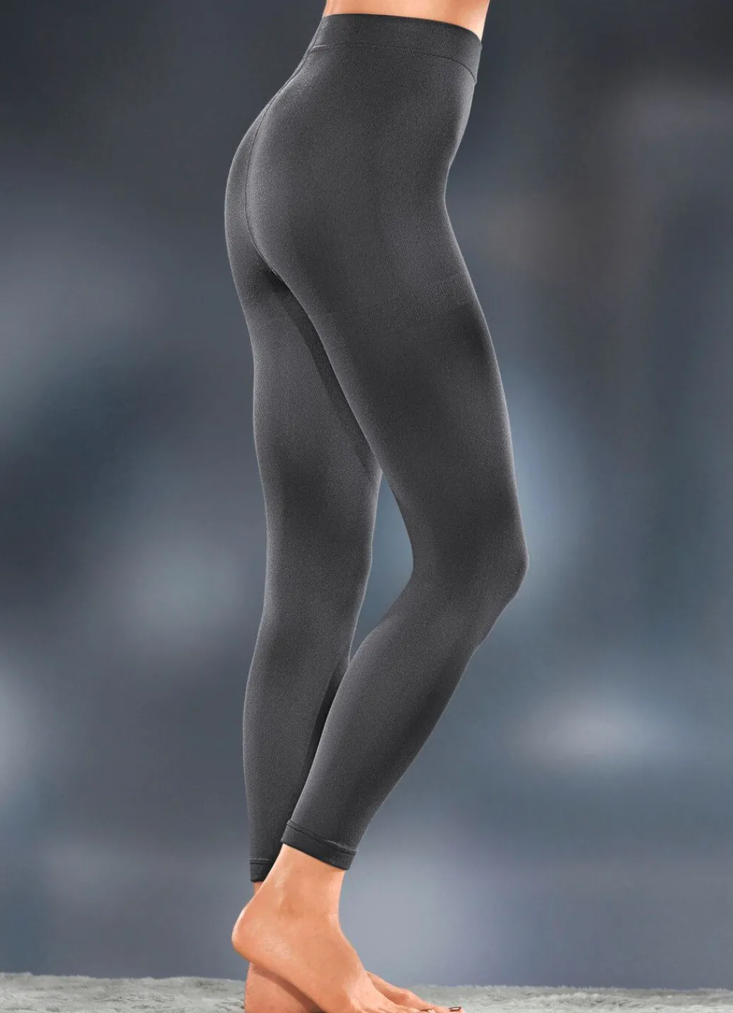 Damen Mona Leggings<Zweierpack Thermo-Leggings innen weich angraut